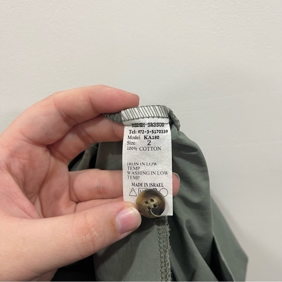 Amma Made in Israel Green Casual Pants Green Size 2 - Picture 9 of 11